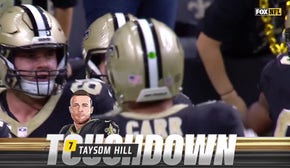 Taysom Hill runs for 75-yard TD to help Saints defeat Browns, 35-14