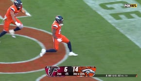 Bo Nix finds Marvin Mims Jr. for a 12-yard TD, extending Broncos' lead over Falcons | NFL Highlights