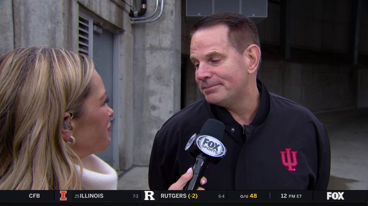 Curt Cignetti says 'We earned the right to be here' ahead of Indiana vs. OSU matchup | Big Noon Kickoff