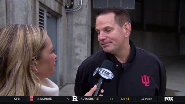 Curt Cignetti says 'We earned the right to be here' ahead of Indiana vs. OSU matchup | Big Noon Kickoff