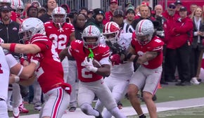 Caleb Downs returns a punt 79 YARDS to the house as Ohio State extends lead over Indiana