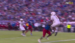 Colorado's Shedeur Sanders connects with Drelon Miller for an UNREAL 19-yard TD vs. Kansas