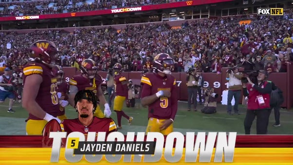 Jayden Daniels rushes for a 17-yard TD to give Commanders the lead over Cowboys