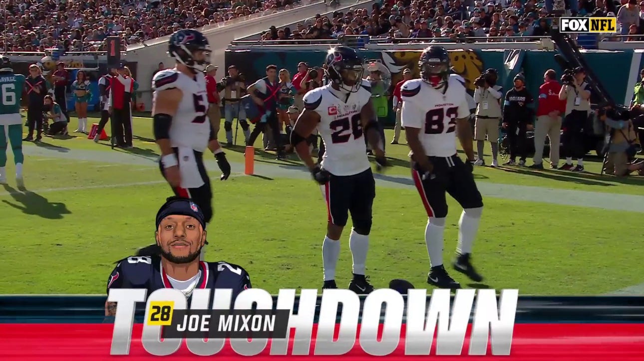 Joe Mixon rushes for a seven-yard TD, giving the Texans the lead over the Jaguars | NFL Highlights