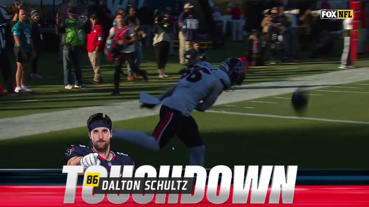 C.J. Stroud finds Dalton Schultz for a 22-yard TD, extending Texans lead over Jaguars | NFL Highlights