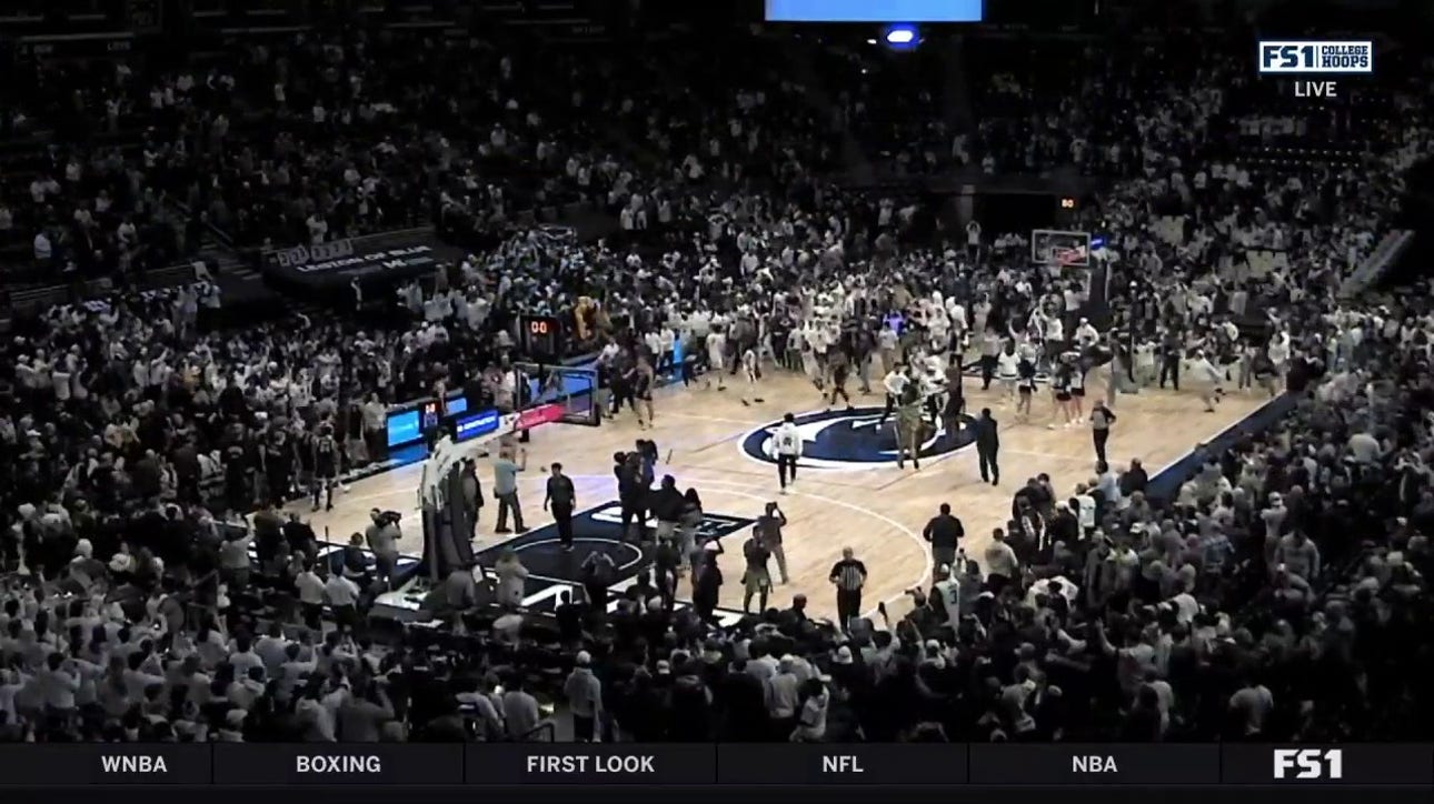 Fans storm court after Penn State takes down No. 8 Purdue