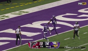 Sam Darnold links up with Justin Jefferson for a 52-yard TD to extend Vikings' lead over Falcons