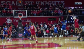 Dylan Harper knocks down INCREDIBLE game-winning 3-pointer to seal Rutgers' 66-63 win over Seton Hall