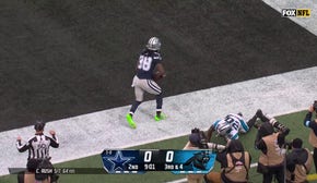 Ceedee Lamb hauls in a 14-yard TD to give Cowboys a 7-0 lead over Panthers | NFL Highlights