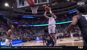 Alex Karaban comes up with clutch block and layup to seal No. 11 UConn's 94-89 overtime victory over Xavier