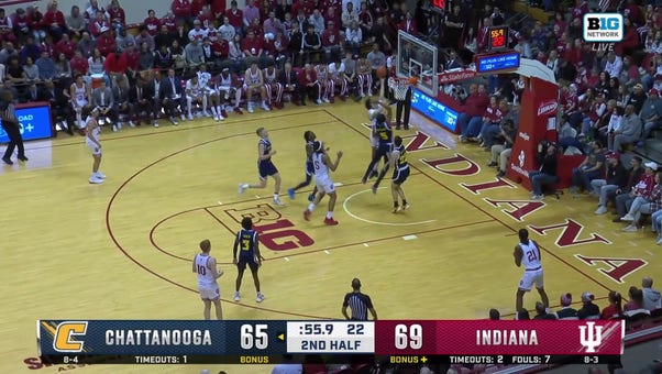 Myles Rice's late-game basket seals Indiana's 74-65 victory over Chattanooga