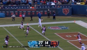 Lions' Jared Goff throws his third TD of the game to Sam LaPorta for 21 yards against Bears | NFL Highlights