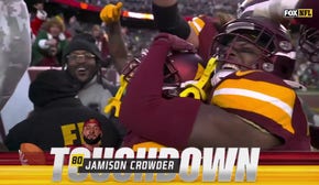 Jayden Daniels finds Jamison Crowder for a TD to help Commanders defeat Eagles, 36-33 | NFL Highlights