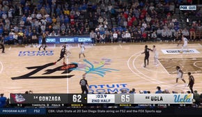 UCLA holds on and beats Gonzaga after Ryan Nembhard misses a three as time expires