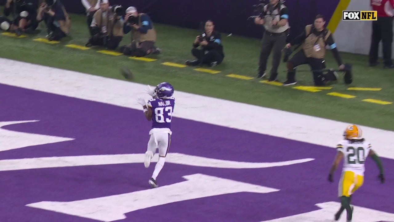 Tom Brady breaks down Sam Darnold's 31-yard TD to Jalen Nailor as Vikings take lead over Packers