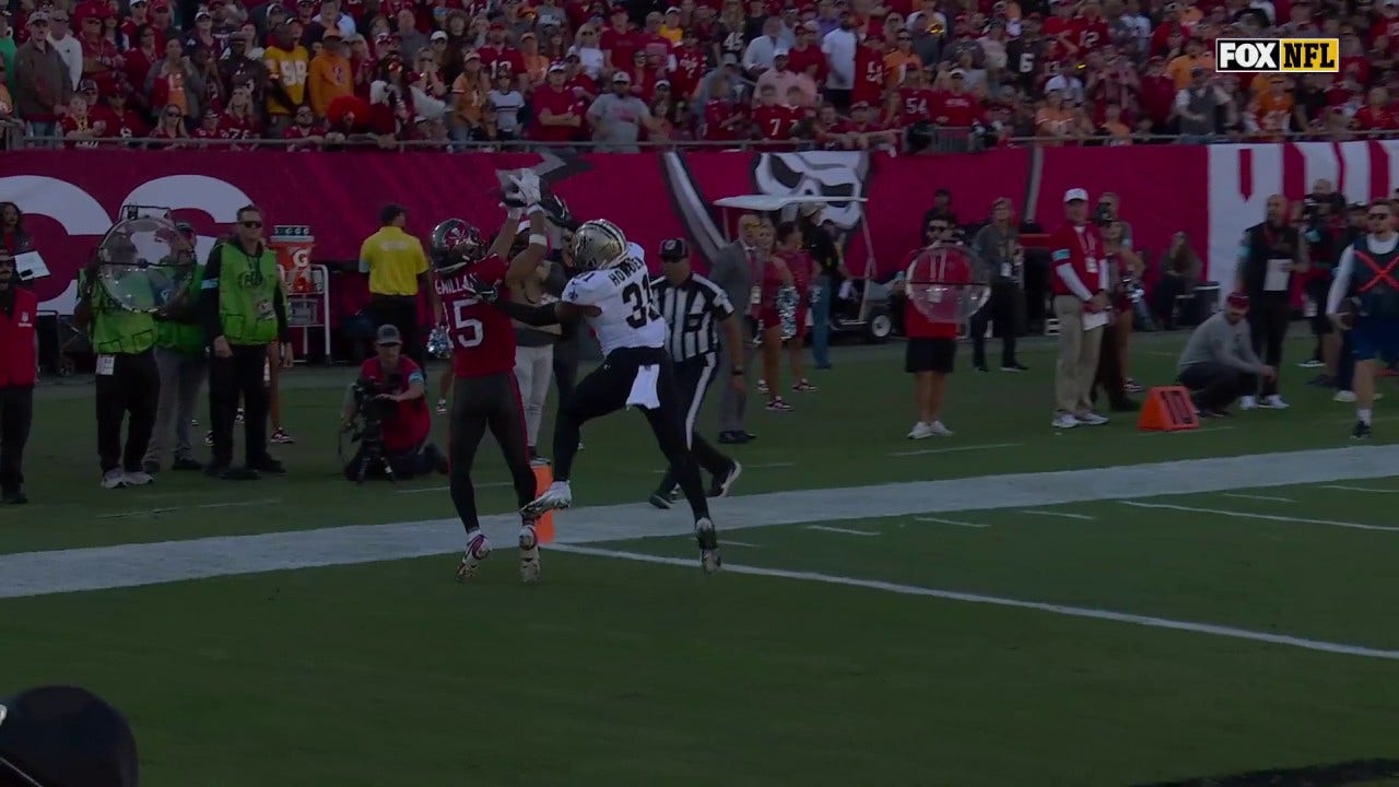 Tom Brady is fired up by Bucs QB Baker Mayfield's TD Pass to Jalen McMillan – 'What a dime' | NFL Highlights