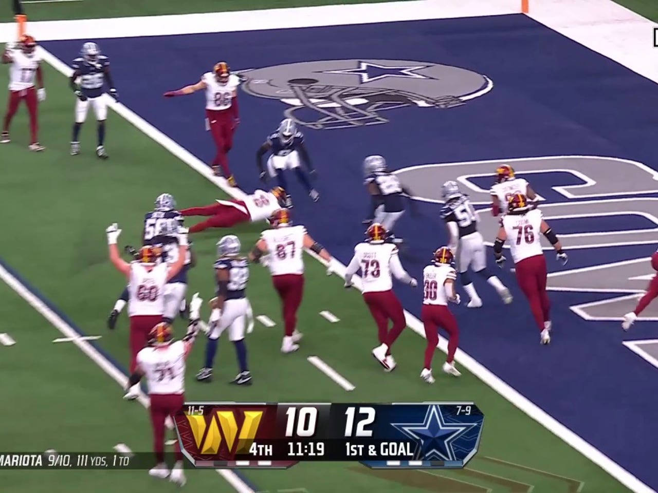 Commanders Triumph as Mariota’s Clutch Touchdown Sinks Cowboys