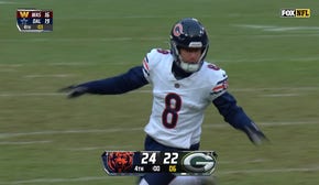 Bears' Cairo Santos drills a 51-yard game-winning field goal against the Packers | NFL Highlights