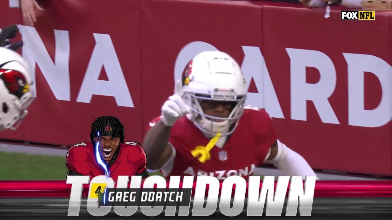 Kyler Murray hits Greg Dortch on a 23-yard TD, gives Cardinals 10-3 lead vs 49ers | NFL Highlights 