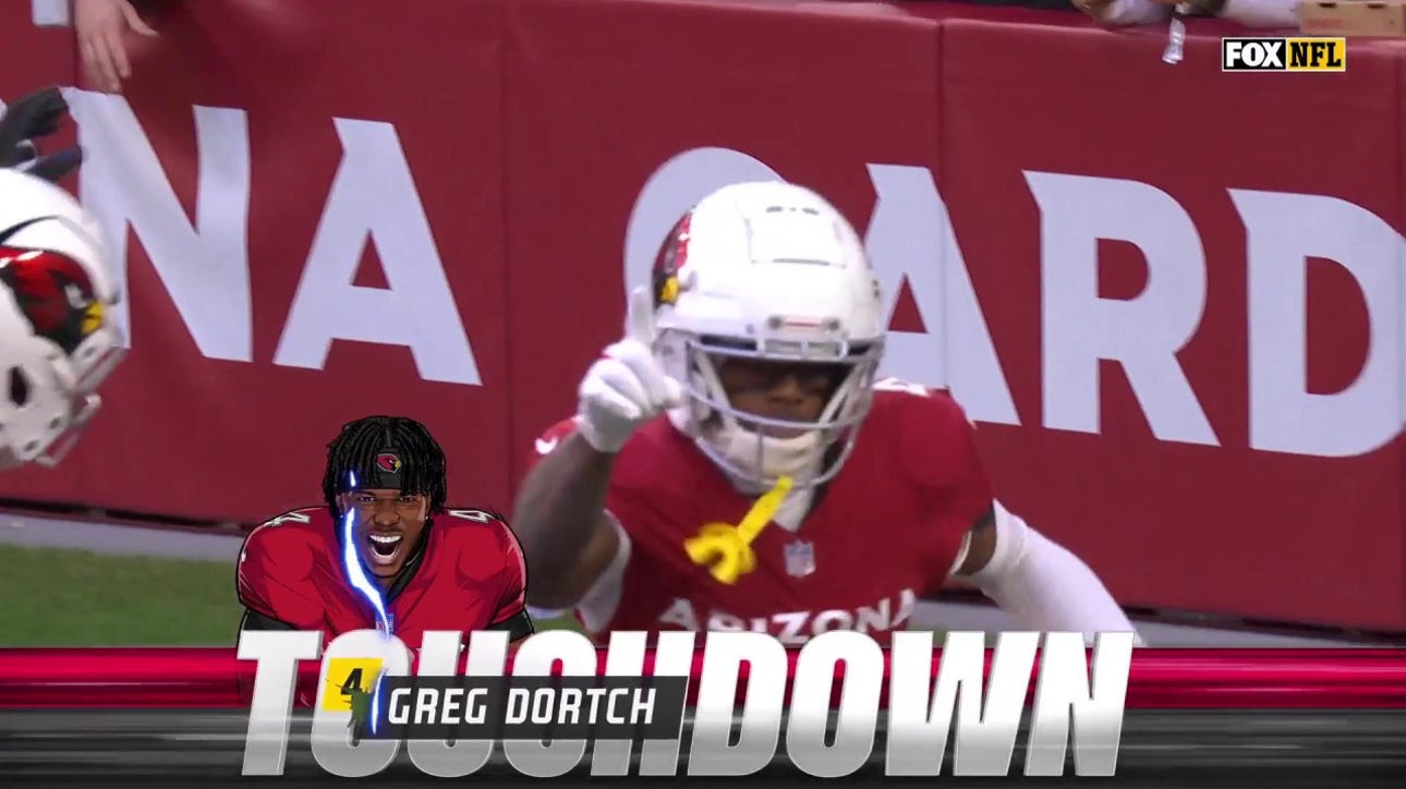 Kyler Murray hits Greg Dortch on a 23-yard TD, gives Cardinals 10-3 lead vs 49ers | NFL Highlights 