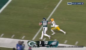 Jalen Hurts links up with Dallas Goedert for a 24-yard TD, extending Eagles' lead over Packers | NFL Highlights