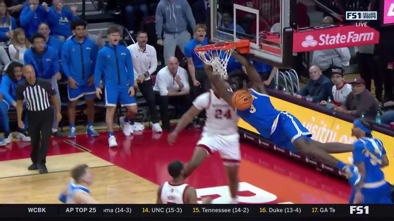 UCLA's Eric Dailey Jr. slams VICIOUS alley-oop against Rutgers