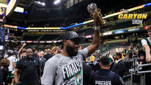 Celtics sweep Pacers, advance to the NBA FInals | The Carton Show