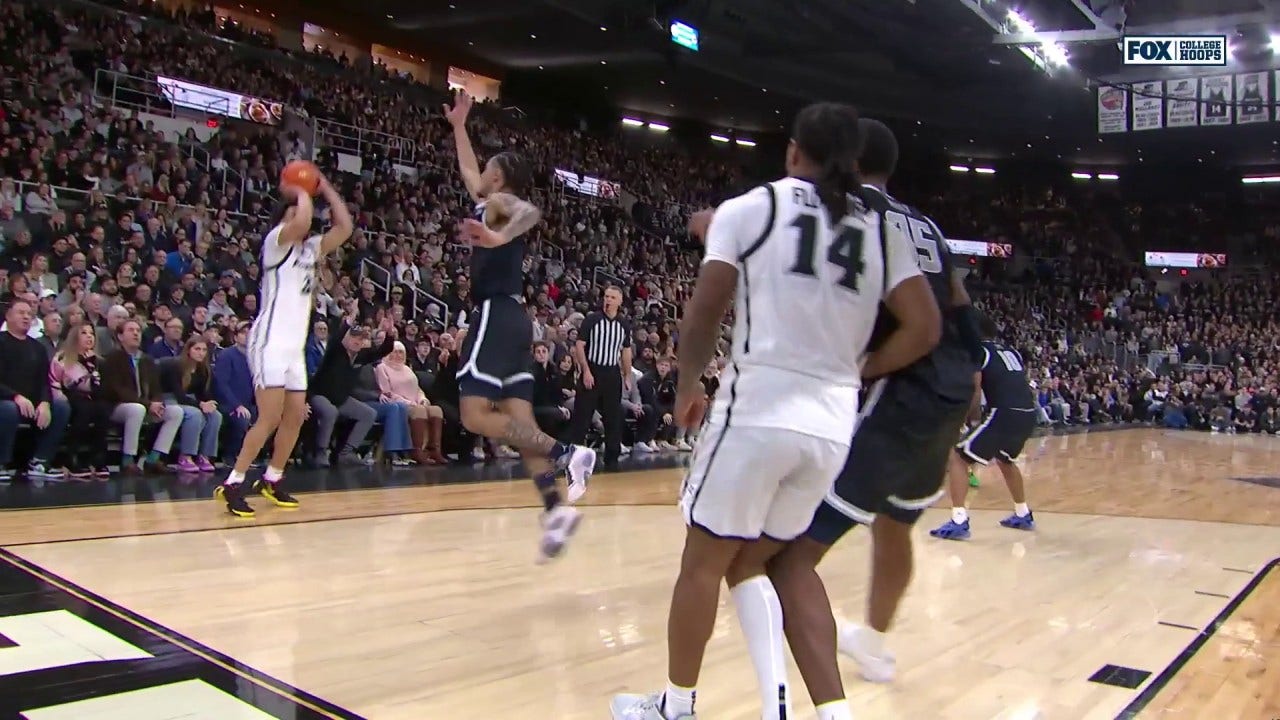 Providence's Jabri Abdur-Rahim SPLASHES 3-pointer to seal a 78-68 win over Georgetown