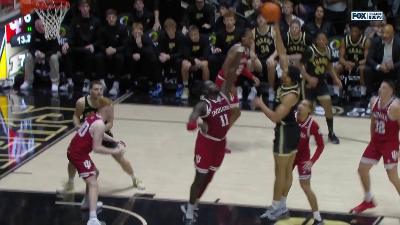 Trey Kaufman-Renn knocks down game-winning hook shot to seal Purdue's 81-76 win over Indiana