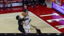 Derik Queen goes coast-to-coast for the layup, extending Maryland's lead over USC