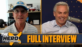Jim Harbaugh on Chargers culture, Justin Herbert, AFC West competition | FULL INTERVIEW | The Herd
