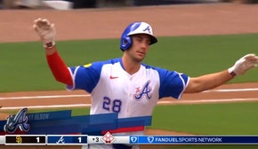 Matt Olson crushes his 12th home run of the season to give Braves the lead over Padres