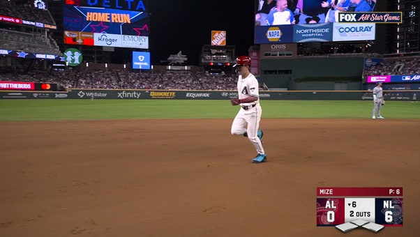 Corbin Carroll smashes solo home run, extending National League's lead over American League