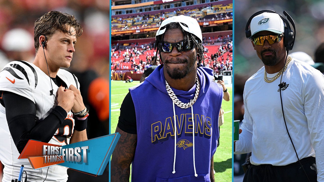 Coach Eric Mangini's NFL predictions ft. Joe Burrow, Bears, Ravens and Chiefs | First Things First