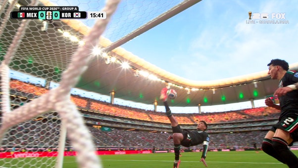 Mexico’s Edson Álvarez makes acrobatic clearance to keep score level vs South Korea | 2026 FIFA World Cup™