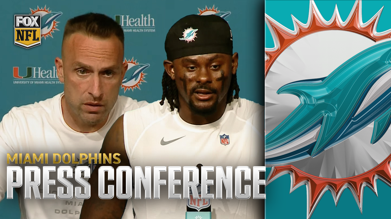 Dolphins' Malik Willis and HC Jeff Hafley Speak After Miami's Week 2 Loss vs 49ers