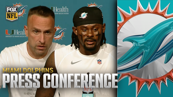 Dolphins' Malik Willis and HC Jeff Hafley Speak After Miami's Week 2 Loss vs 49ers