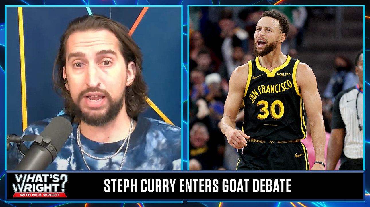 Steph Curry’s place in the GOAT debate is non-existent | What’s Wright?
