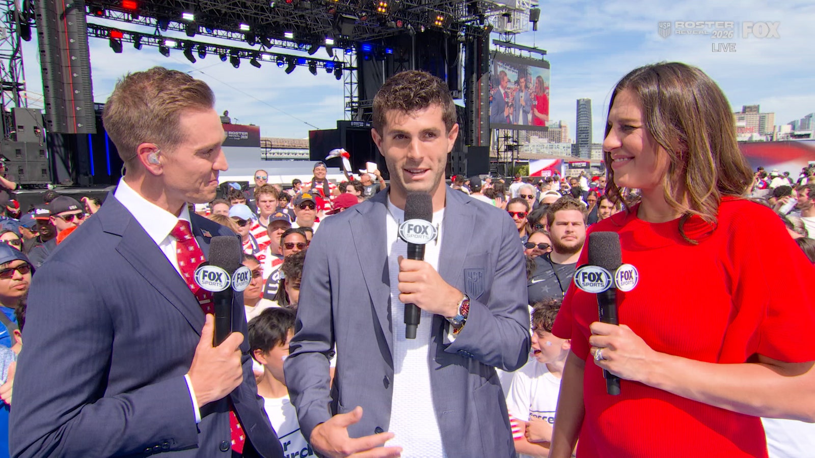 Christian Pulisic, Tim Ream and Mauricio Pochettino react to USA's FIFA World Cup™ 26-Man Roster ⚽️ FOX Soccer