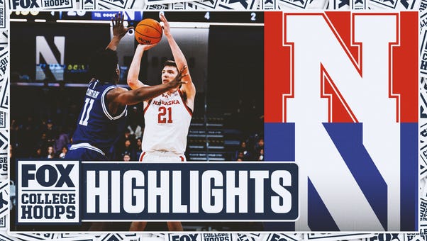 No. 8 Nebraska Cornhuskers vs. Northwestern Wildcats Highlights 🏀 FOX College Hoops