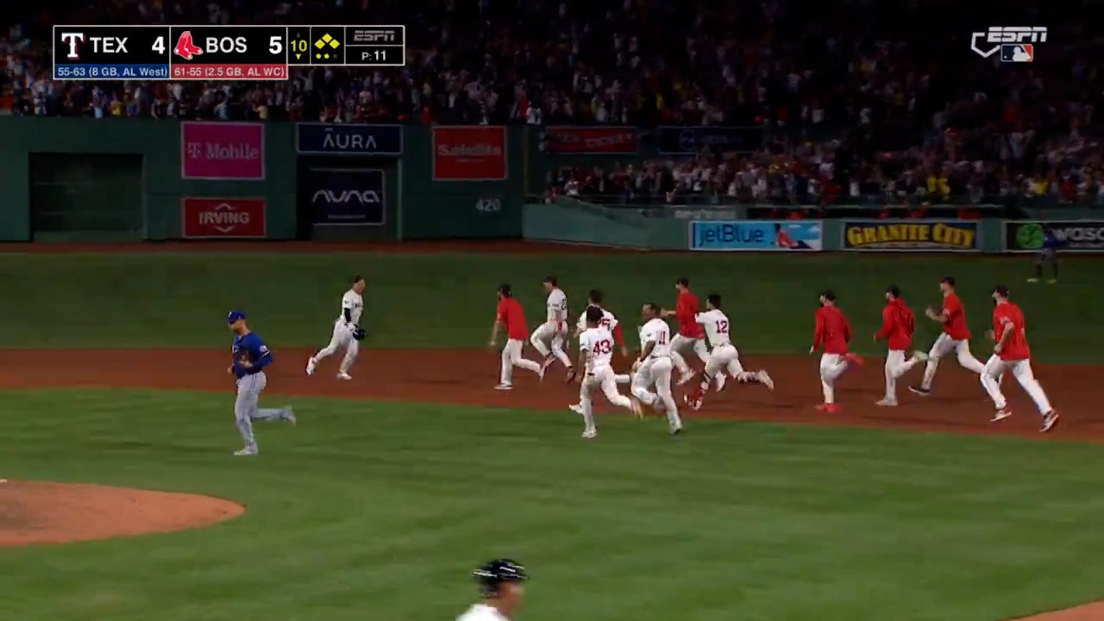 Rob Refsnyder lines a walkoff single in the 10th inning to secure win for Red Sox vs. the Rays