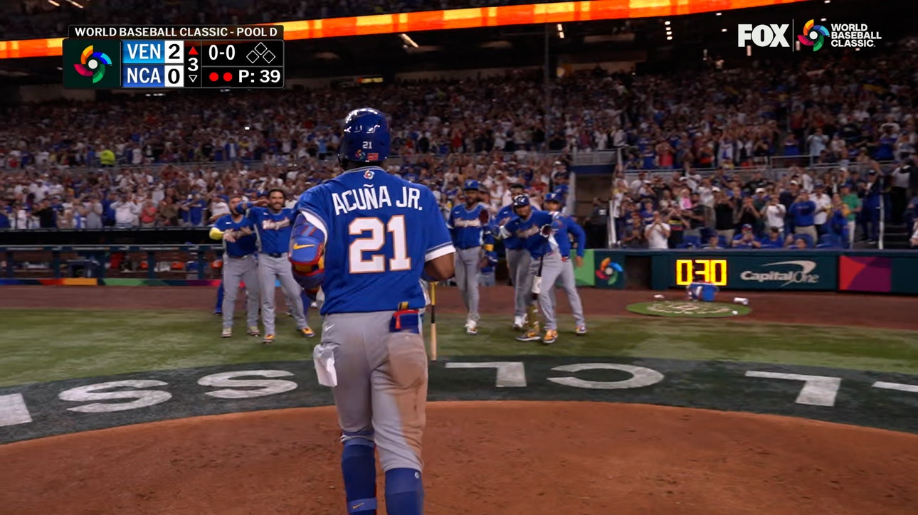 Venezuela's Ronald Acuña hits solo homer, extending lead over Nicaragua