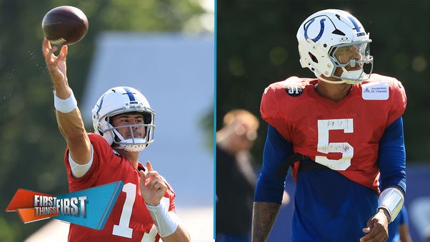 Should the Colts name Daniel Jones or Anthony Richardson as their starting QB? | First Things First