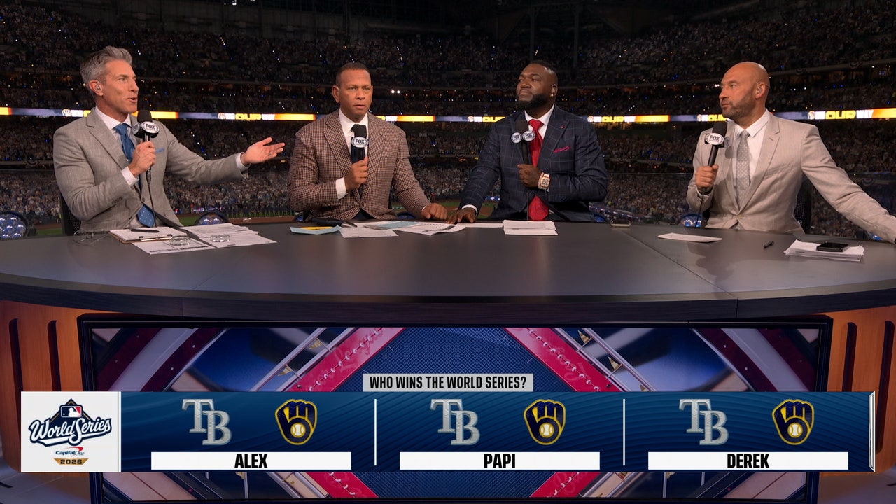Big Papi, Derek Jeter and Alex Rodriguez unveil their 2026 World Series predictions