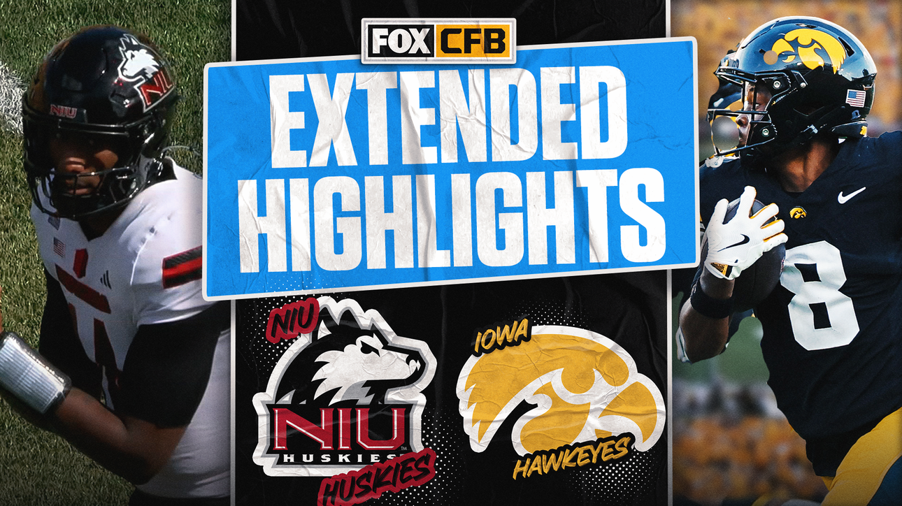 Northern Illinois Huskies vs No. 22 Iowa Hawkeyes Highlights 🏈 FOX College Football