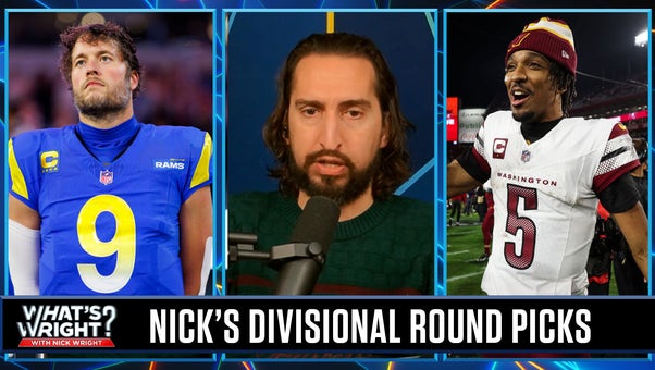 Nick's Divisional Round Picks: Commanders (+9.5) cover, Rams (+6) pull off upset | What's Wright?