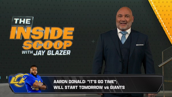 Aaron Donald set to start in Monday Night Football matchup vs Giants 🏈 FOX NFL Sunday