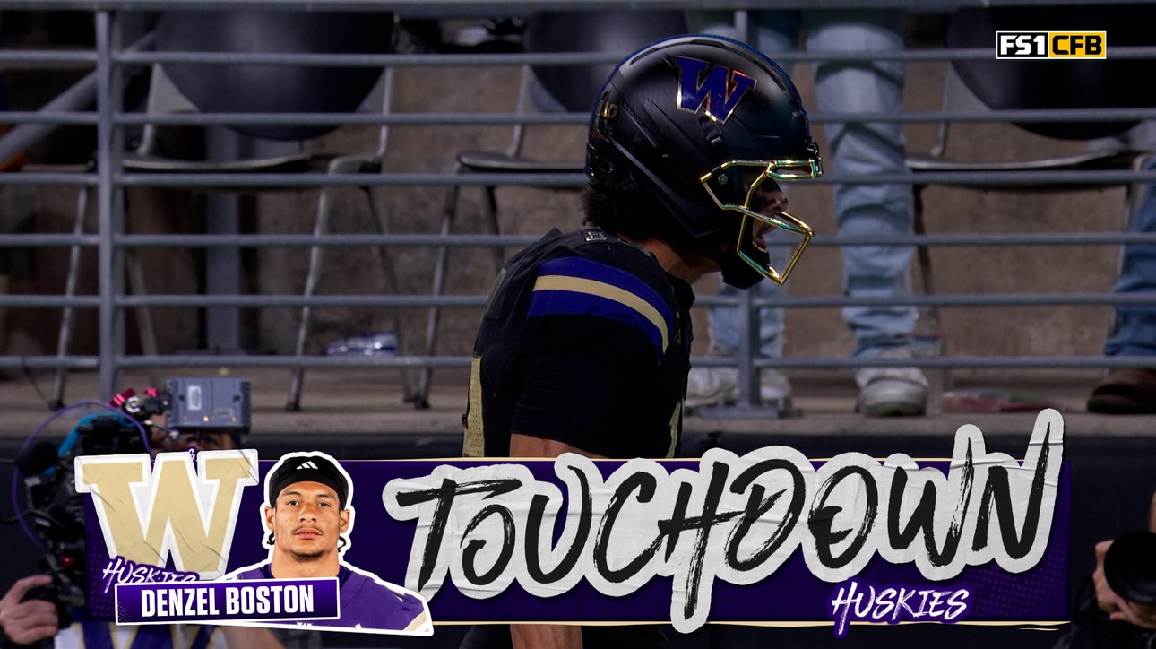 Demond Williams Jr. finds Denzel Boston for 23-yard TD, shrinking Washington's deficit against Rutgers