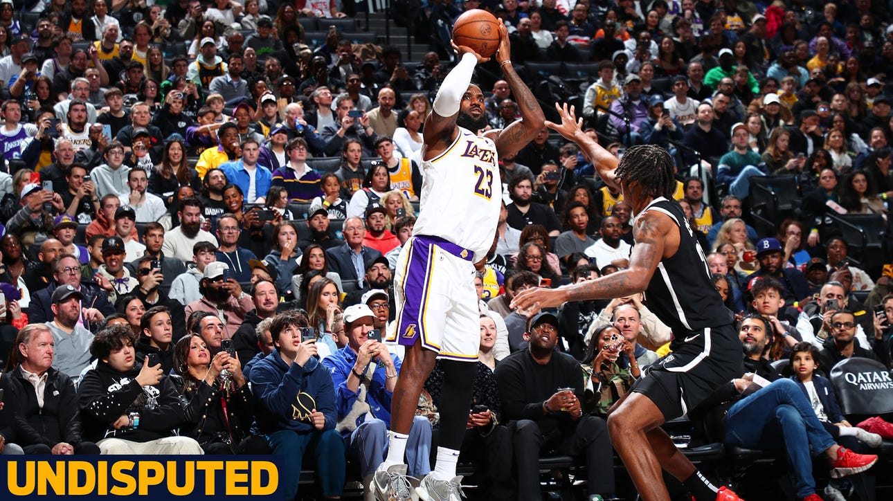 Lakers beat Nets: LeBron scores 40 Pts with career best 3-PT shooting performance | Undisputed