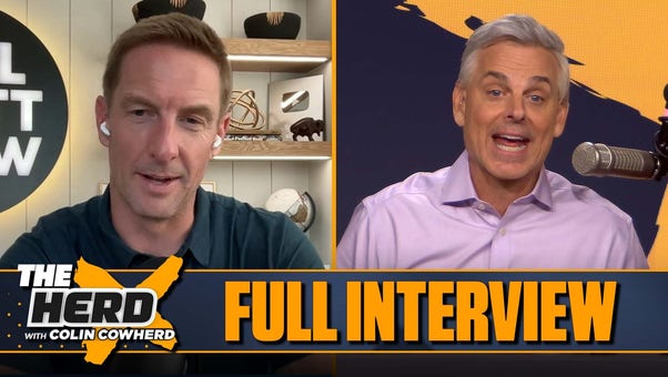 Joel Klatt on Mendoza not throwing at combine, 1.0 Mock Draft | FULL INTERVIEW | The Herd